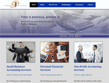 Tablet Screenshot of perfectbalancecpa.com